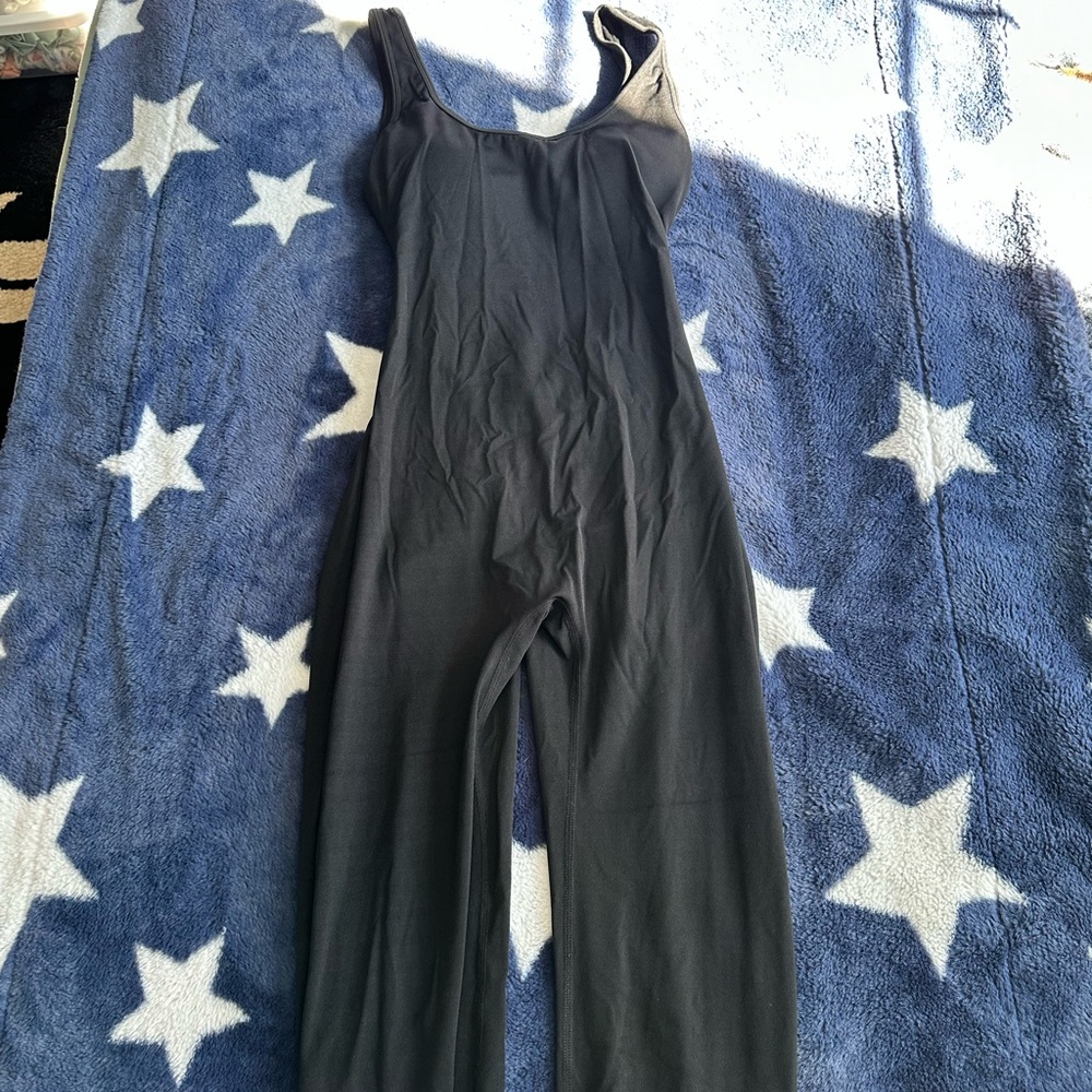 Black Sleeveless Jumpsuit